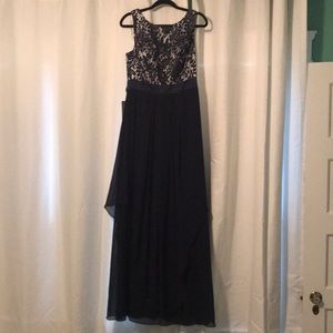 NWT Ever Pretty Navy Sleeveless Formal Dress -SZ12